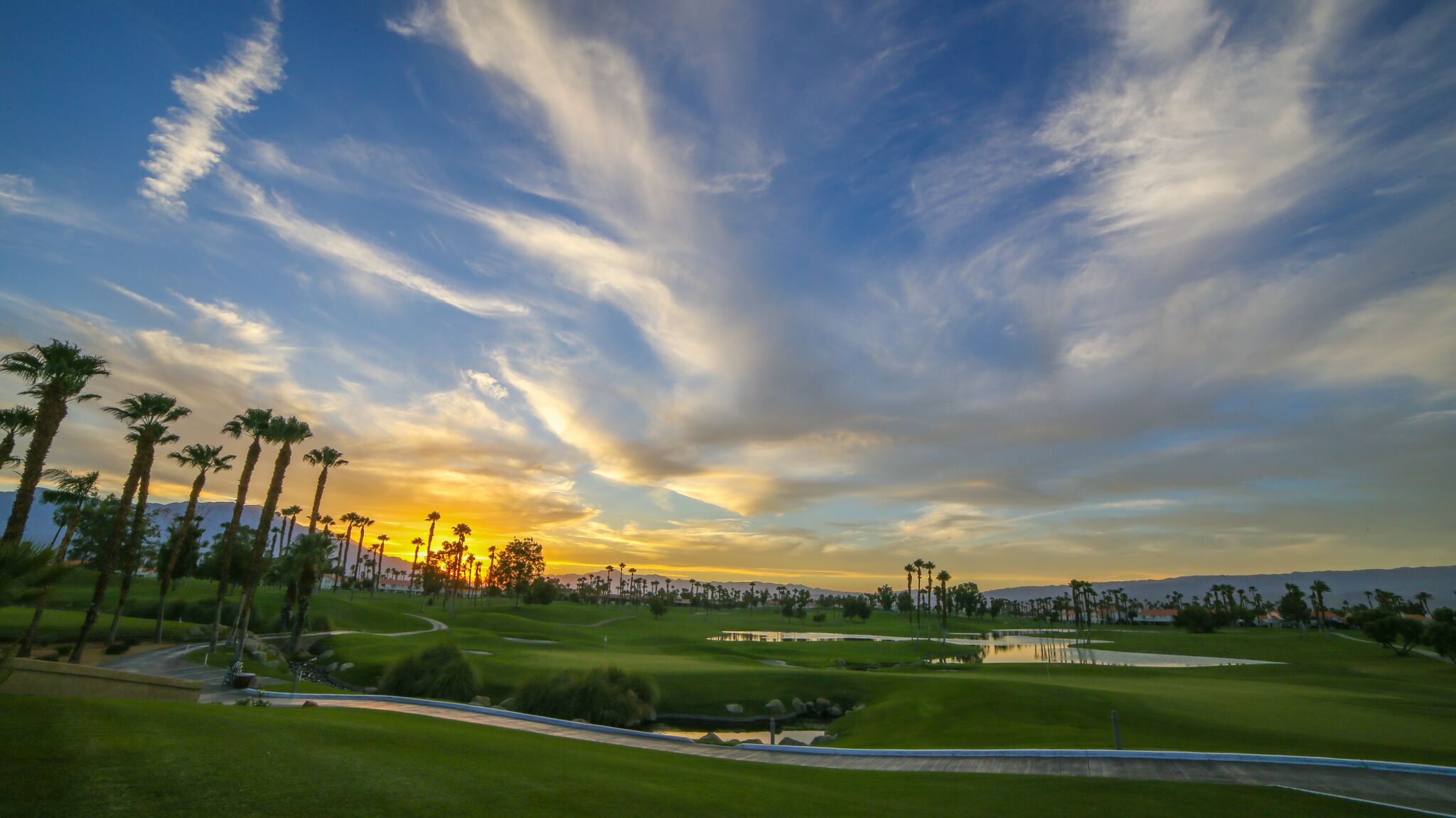 view of golf course